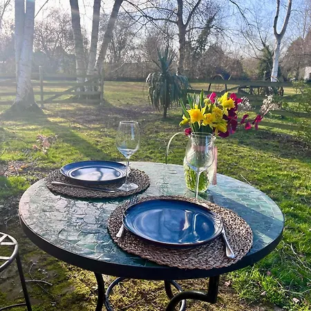 Paisible Chaumiere Normande Proche Bourg - Jardin - Campagne * Saint-Symphorien (Eure)